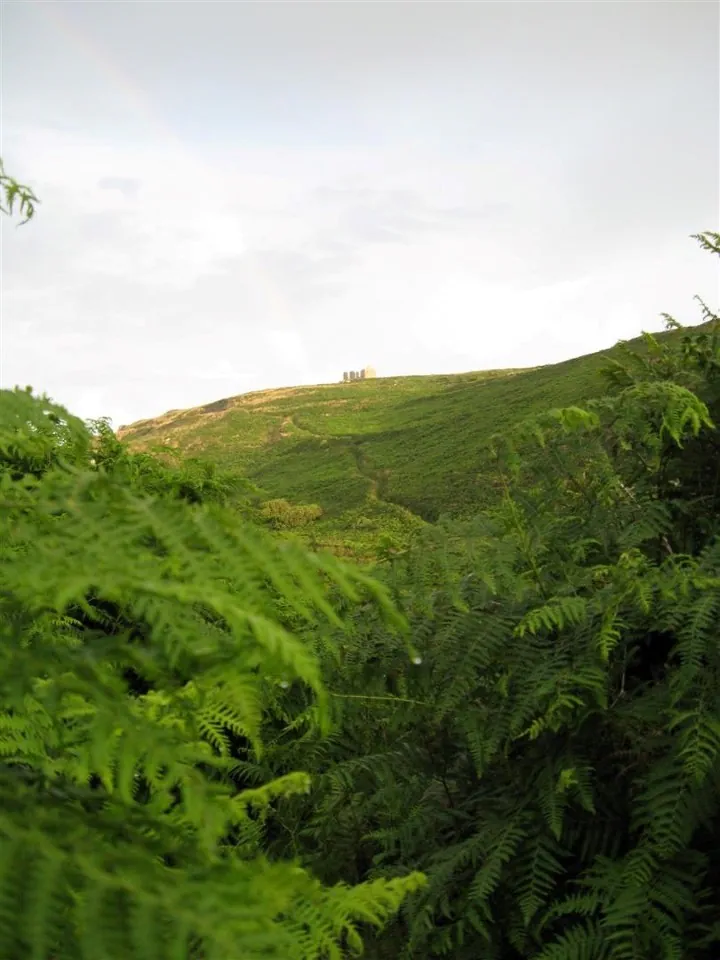 Day 5 dawn walk to botallack   looking across kendijack valley 